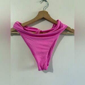 SKIMS Vibrant Pink Swim Bottom